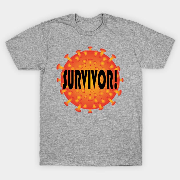 CovidSurvivor T-Shirt by Cavalrysword